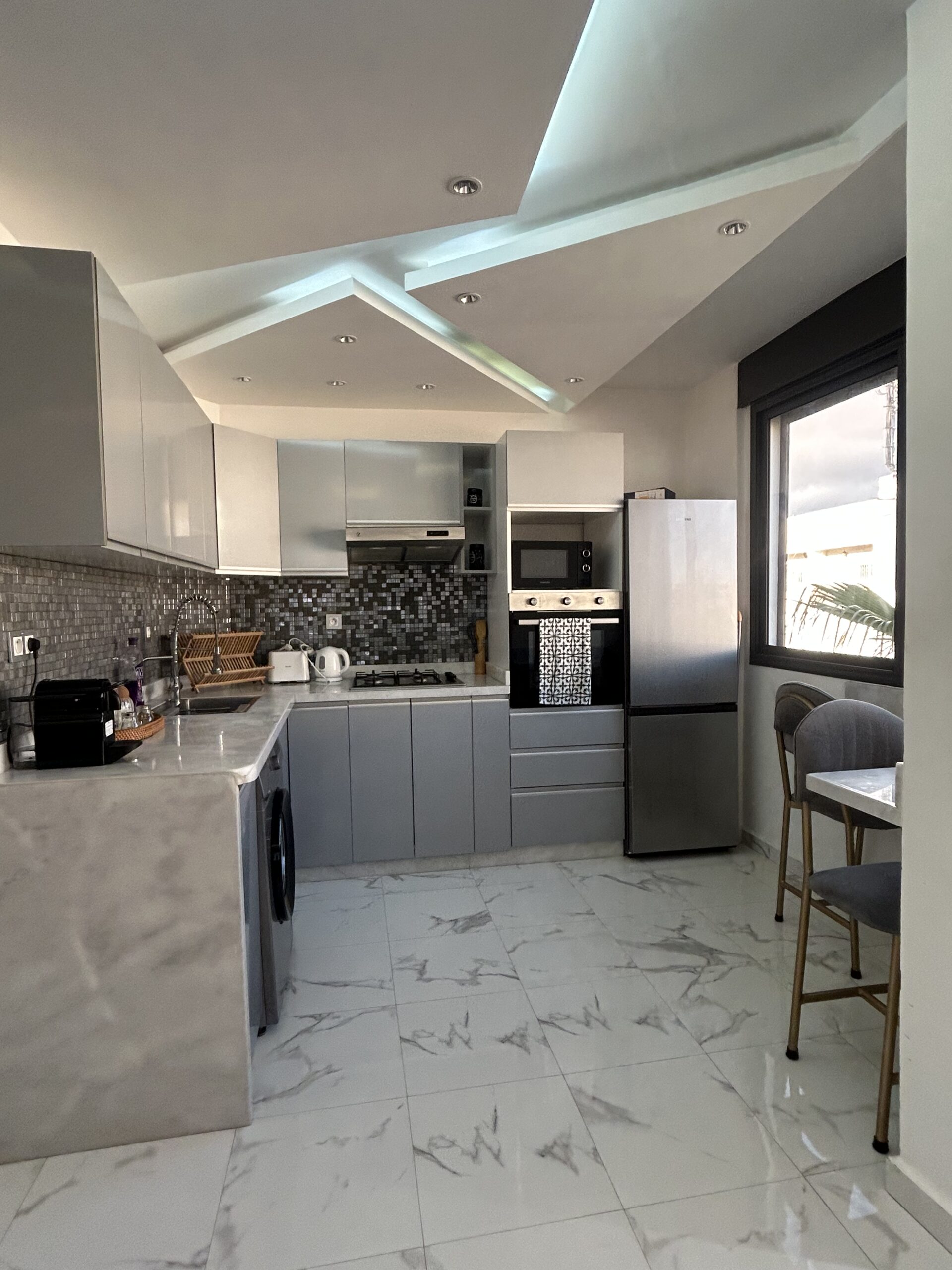 Cuisine équipée d'un appartement vacances Agadir