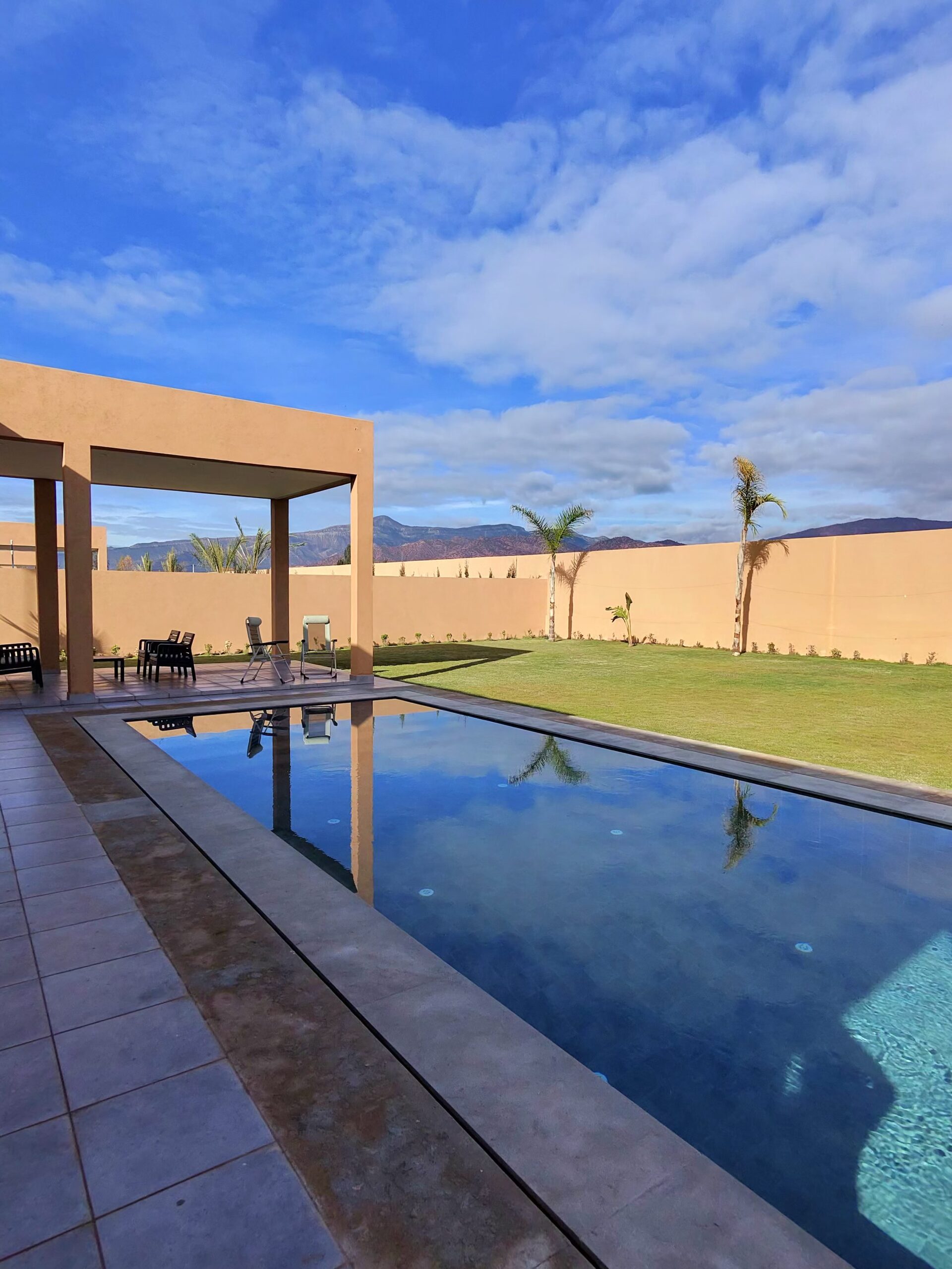Villa avec piscine en location saisonnière à Agadir Maroc